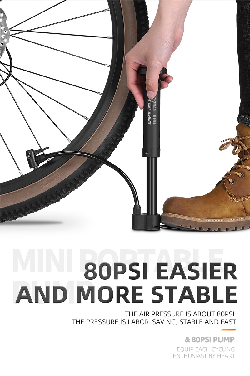 Mini Portable Bike Pump